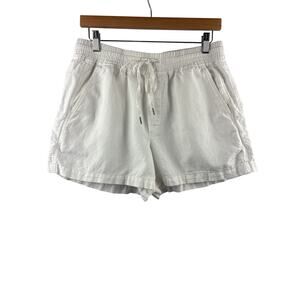 Women’s GAP Medium White Lounge Shorts w/ Drawstring